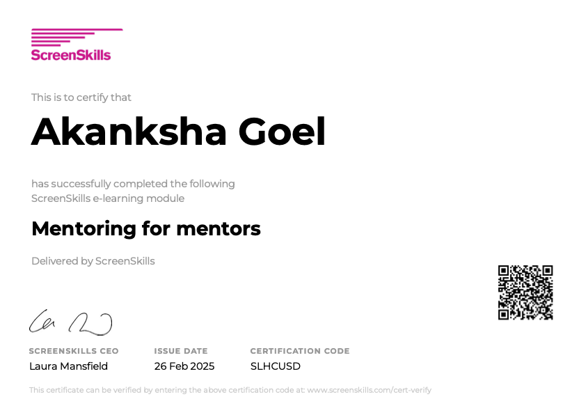 screenskills-cert-mentoring-for-mentors-akanksha-goel